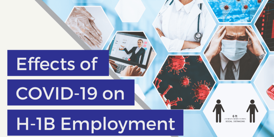 Effects of COVID-19 on H-1B Employment Featured Image